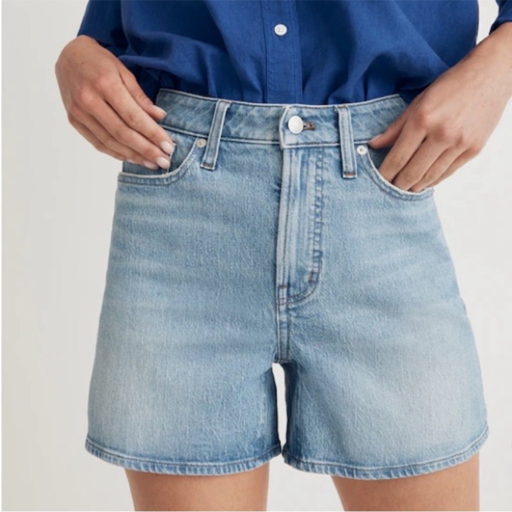 Madewell The Perfect Mid Length Jean Short